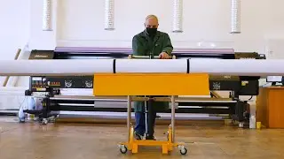 Тележка для рулонов Roll Lifter RU Standart ( PLOTTERCENTER)