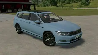 Volkswagen Passat B8 2015 - Farming Simulator 2022 - [FS 22 LS 22 SUV Car Mod] + !DOWNLOAD LINK!
