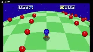 Classic Sonic Simulator Test Server V13 - Green Galore. [Special Stage] (By: Randyomkey42.)
