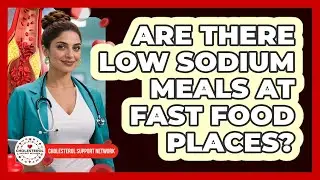 Are There Low Sodium Meals At Fast Food Places?