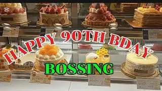 HAPPY 90TH BIRTHDAY BOSSING #GraceChan