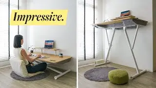 Мы нашли еще один потрясающий стол для работы стоя! (с использованием стола Flow Desk от marinama...