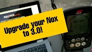 How To Install Minelab Equinox 3.0 Update on Equinox 600 Metal Detector - New Frequency!
