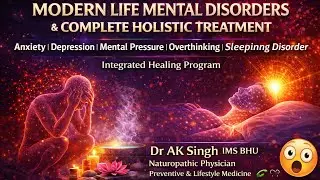 Overthinking, Anxiety, Depression खत्म कैसे करें?|100% Natural Healing|Yoga & Naturopathy #youtube 