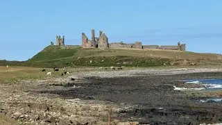 Dunstanburgh Castle and Craster , northumberland 