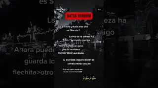 Datos random #frases #datos #random #contenido
