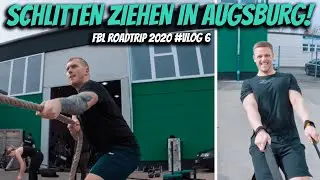 Schlitten ziehen in Augsburg! ✘ Roadtrip 2020 Vlog #6