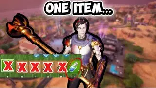 Fortnite but I Only Have 1 Inventory Slot (One Item Only)