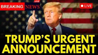 US Breaking News LIVE: Trump Issues Final Ultimatum, World Leaders React | Trump LIVE Announcement