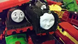 New chocolate car and rickety