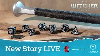 New Story LIVE: The Witcher Dice Set. Geralt - The Silver Sword!