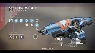 Destiny 2 ShadowKeep| Ritual Weapon Edgewise