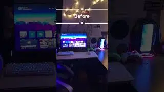 New gaming set up #fortnite