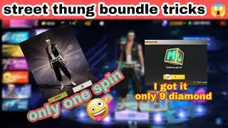 street thung boundle tricks // moco store new boundle // tips and tricks // only one spin / freefire