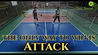 Attack Was the Only Option | Intense Pickleball Battle