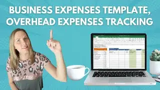 Business Expenses Template, Overhead Expenses Tracking
