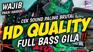 BASS PEDAS ‼️DJ CEK SOUND ( DEEP LOW BASS ) HIGH DEFINITION QUALITY PALING GLERR & JEDUG 
