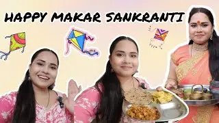 Sankranti Special Vlog | Puran Poli, Bhog & Temple Visit | Indian Festival Vlog✨🪁