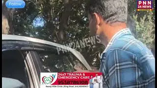 Priyank Kharge ne Sadak Haadse mein Zakhmi Shakhs ko Khud Hospital Pahunchaya