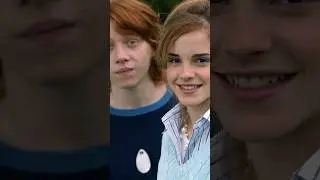 Ron Weasley kissed Hermione Granger. #harrypotter #facts #news