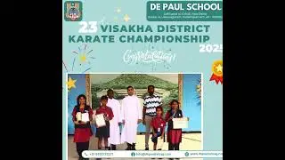 De Paul School | Ukkunagaram | District Karate Championship 2025 #athlete #winner #champion #karate