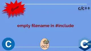 empty filename in include