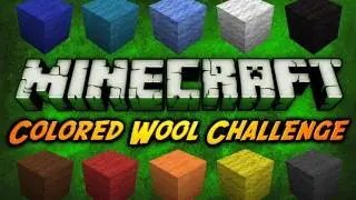 Minecraft: Испытание цветной шерсти! &mdash; Часть 1