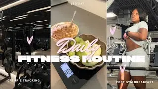 Daily Fitness Routine | 2026 Wellness Reset ✨ Calorie Tracking, Protein Intake & Diet💕