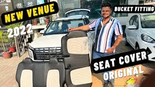 My New Hyundai Venue 2022 Got New Skin ❤️ Bucket Fitted New Seat Cover For My New Venue😍