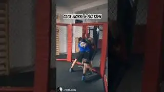 #Oldschool Cage Work & Pratzentraining #mma #training #sports #hardwork