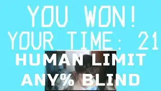 Cube World 3D Game Any% Blind 21 FWR + Death% 38 FWR + Minimum Jumps Any% 22 WR (HUMAN LIMIT)