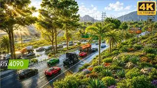 GTA 5 Enhanced Lively World Expansion 3.7 + Next-Gen NVE Enhanced Graphics Look Real (LWE + NVE)