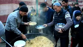 Central Asian Wedding Food and Wedding Ceremony