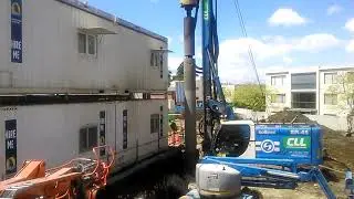 Bore piling Machine in action