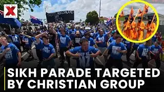 Sikh Parade In Auckland Disrupted By Far-Right Christian Group | NewsX World