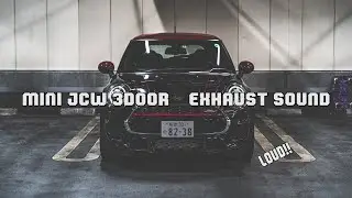 2020 MINI JCW 3DOOR EXHAUST SOUND! Revs, Acceleration&Onboard!  Pop&Bang
