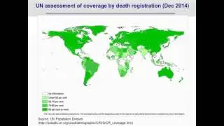 Session 7: criteria used to evaluate the quality of mortality data from CRVS