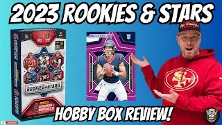 2023 ROOKIES & STARS FOOTBALL 🏈 HOBBY BOX REVIEW ✨ IS IT WORTH $350💰⁉️