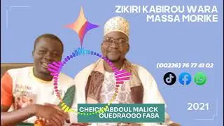 CHEICK ABDOUL MALIK OUEDRAOGO FASSA 