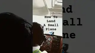 Landing An Airplane #fypシ #aviation #shorts #landing #trending #nature #travel