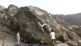 Relentless - V10 (bay area bouldering)