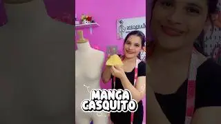 Manga Casquito Para cualquier talla  #costura #patrones #patronesdecostura #sewing #manga
