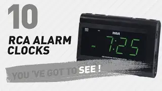 Rca Alarm Clocks // New & Popular 2017