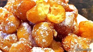 How to Make Easy Mini Donuts - Mini Donuts Recipe - Zeppole Recipe - Soft and Fluffy Donuts