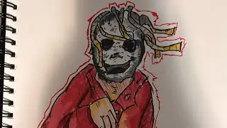 Drawing Corey Taylor While Reviewing Albums