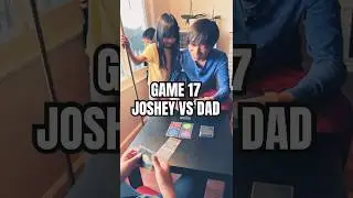 Joshey VS Dad Game 17 | Blitz Color Training Mode | The Justice Card 30 Days Challenge | 救世卡 30 天挑戰