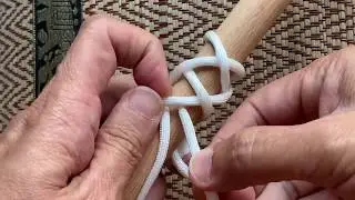 9 Part  x 4 Bight Turks Head Knot
