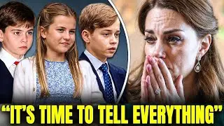 ITS OVER! Princess Kate's Children Made TRAGIC Announcement On Her