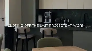 Closing off The Last Projects At Work #silentvlog #interiordesignvlog