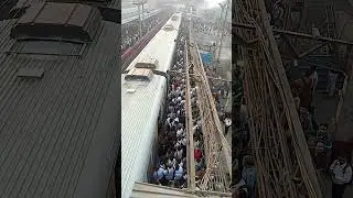 MyFirst Vlogs Video Ye Hamere mumbai ki life line local train Doston Apna safar aap logo ke sath sur